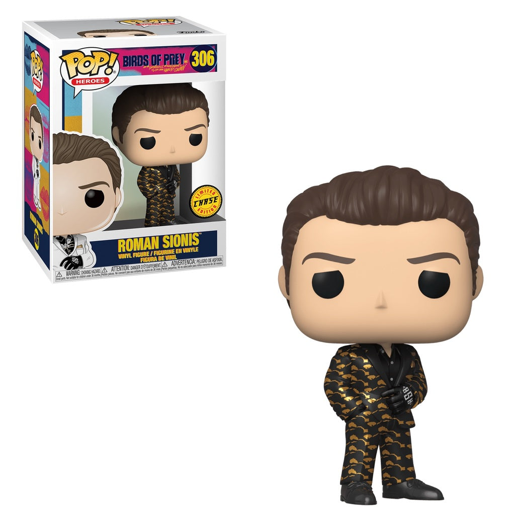 BIRDS OF PREY: ROMAN SIONIS #306 (BLACK - FUNKO POP!-CHASE