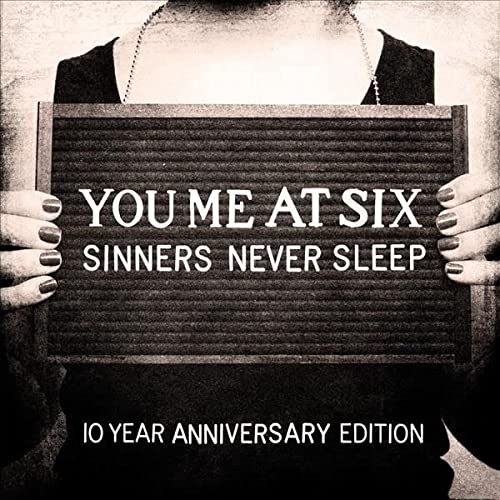 YOU ME AT SIX - SINNERS NEVER SLEEP (10TH ANNIVERSARY) (1LP)