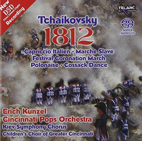 TCHAIKOVSKY, P.I. - TCHAIKOVSKY 1812 OVERTURE ETC. / KUNZEL, CINCINNATI POPS (MULTICHANNEL HYBRID SACD) (CD)