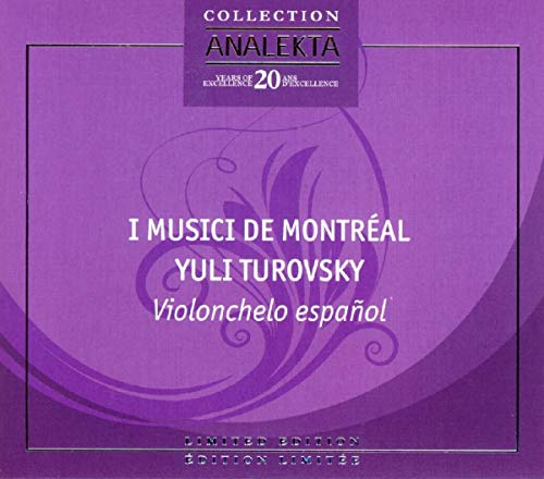 TUROVSKY, YULI - VIOLONCHELO ESPANOL (CD)