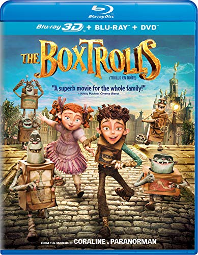 THE BOXTROLLS [BLU-RAY 3D + BLU-RAY + DVD] (BILINGUAL)