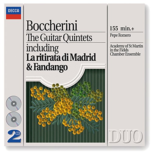 ROMERO, PEPE - BOCCHERINI: THE GUITAR QUINTETS (CD)