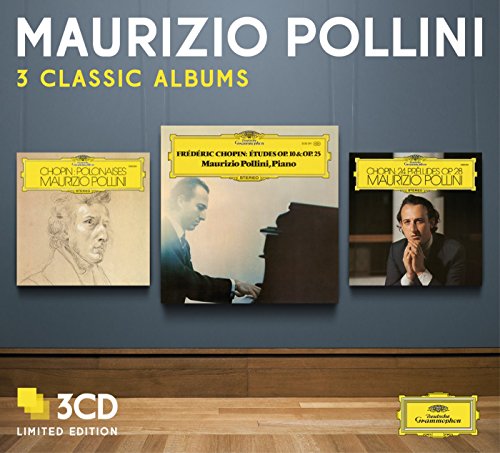 POLLINI, MAURIZIO - POLLINI - THREE CLASSIC ALBUMS [3 CD][LIMITED EDITION] (CD)