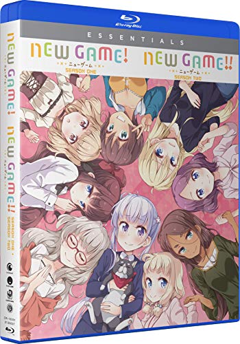 NEW GAME!: SEASON ONE + NEW GAME!!: SEASON TWO BLU-RAY + DIGITAL - BLU-RAY