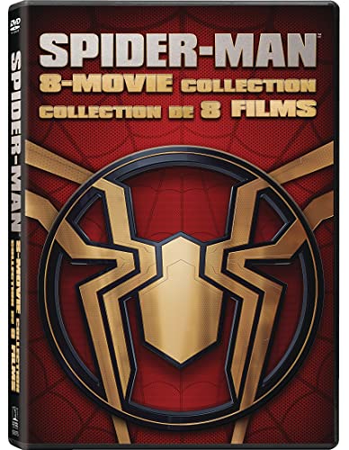 SPIDER-MAN: 8 MOVIE COLLECTION (SPIDER-MAN 1-3 / THE AMAZING SPIDER-MAN 1&2 /SPIDER-MAN: FAR FROM HOME / SPIDER-MAN: HOMECOMING / SPIDER-MAN: NO WAY HOME) - SET (BILINGUAL)