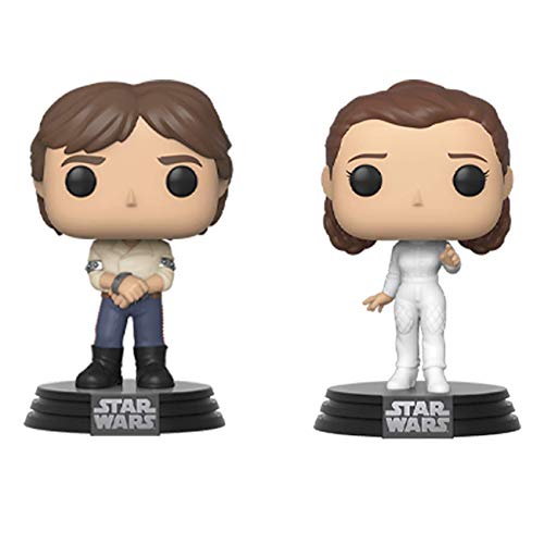 STAR WARS: HAN SOLO & PRINCESS LEIA (2 PACK) - FUNKO POP!