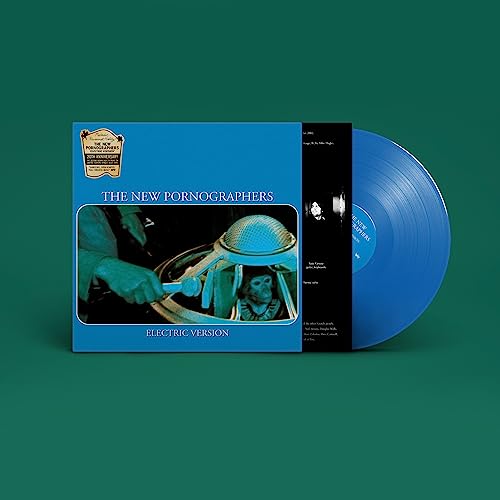 THE NEW PORNOGRAPHERS - ELECTRIC VERSION (OPAQUE BLUE VINYL)