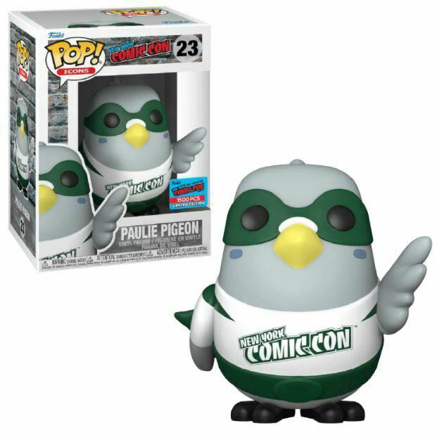 NEW YORK COMIC CON: PAULIE PIGEON #23 - FUNKO POP!-2021-1500 PCS