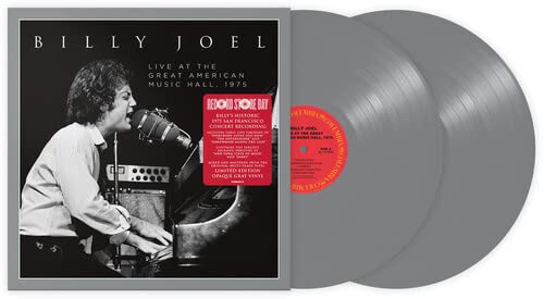 BILLY JOEL - LIVE AT THE GREAT AMERICAN MUSIC HALL 1975 [2LP GREY VINYL] LIMITED EDITION [RSD 2023]