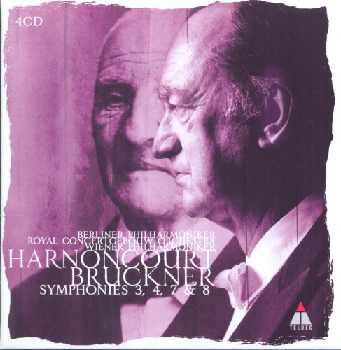 NIKOLAUS HARNONCOURT - BRUCKNER: SYMS 3 NOWAK 4 7 8 NOWAK (CD)