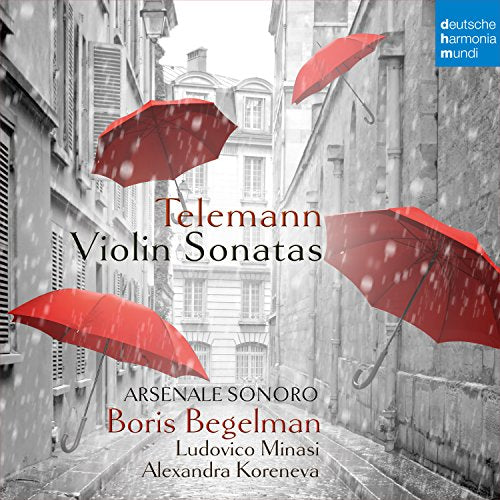 BORIS BEGELMAN - TELEMANN: VIOLIN SONATAS (CD)