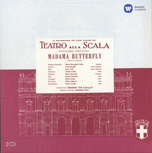 MARIA CALLAS - PUCCINI:  MADAMA BUTTERFLY (1955) (CD)