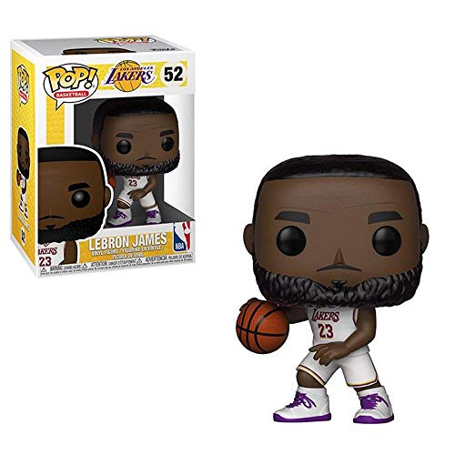 LA LAKERS: LEBRON JAMES #52 (WHITE JERSEY) - FUNKO POP!