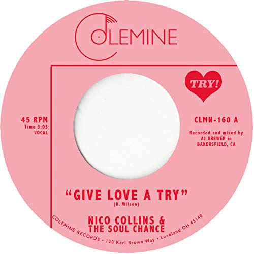 COLLINS,NICO & THE SOUL CHANCE - GIVE LOVE A TRY (VINYL)