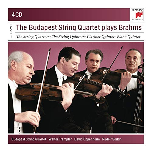 BUDAPEST STRING QUARTET - THE BUDAPEST STRINQ QUARTET PLAY BRAHMS (CD)