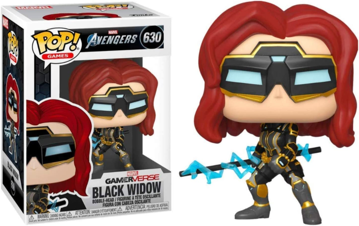 AVENGERS: BLACK WIDOW #630 - FUNKO POP!-GAMEVERSE