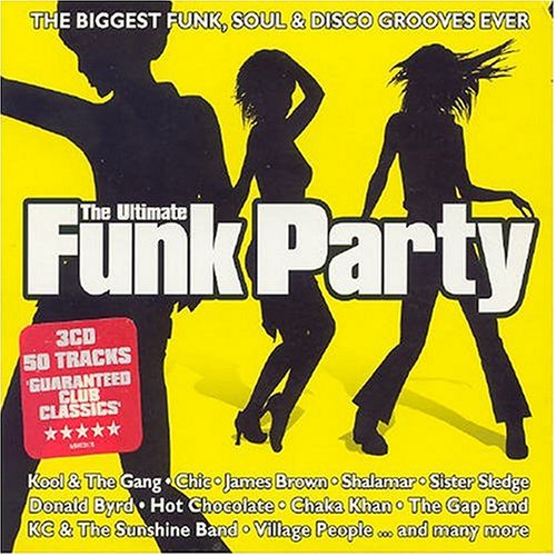 VARIOUS ARTISTS - ULTIMATE FUNK PARTY: 50 OF THE BIGGEST FUNK, SOUL & DISCO GROOVES EVER (CD)