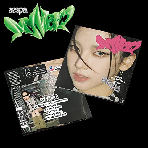 AESPA - MY WORLD - THE 3RD MINI ALBUM (CD)