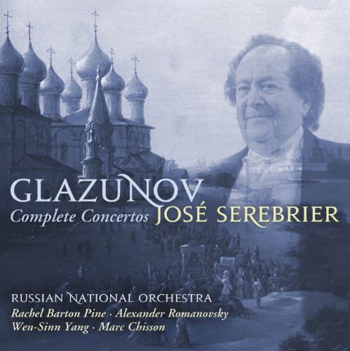 JOS SEREBRIER - GLAZUNOV: COMPLETE CONCERTOS (CD)