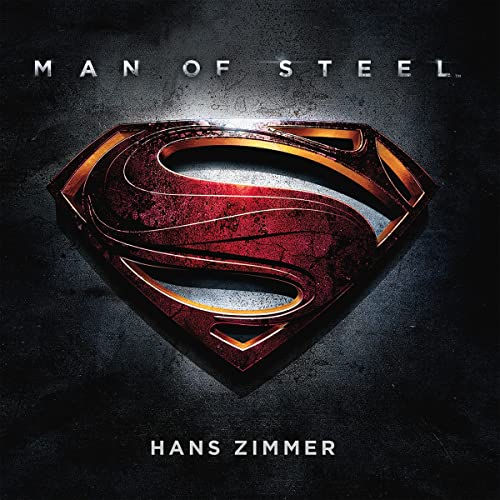 ORIGINAL MOTION PICTURE SOUNDTRACK - MAN OF STEEL (SILVER & BLACK MARBLED) (VINYL)