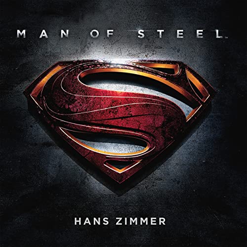 ORIGINAL MOTION PICTURE SOUNDTRACK - MAN OF STEEL (SILVER & BLACK MARBLED) (VINYL)