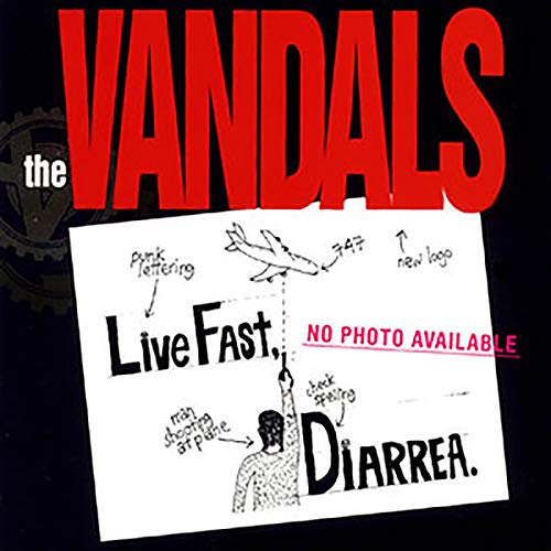 THE VANDALS - LIVE FAST DIARRHEA (25TH ANNIVERSARY EDITION BROWN SPLATTER COLORED VINYL)