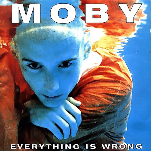 MOBY - EVERYTHING IS WRONG (TRANSLUCENT BLUE VINYL)