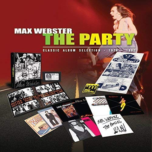 MAX WEBSTER - THE PARTY 1976-82 (8 LP VINYL BOX SET)