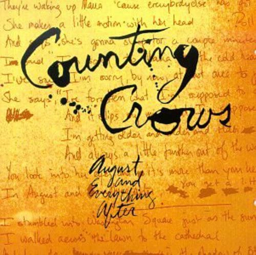 COUNTING CROWS - AUGUST & EVERYTHING AFTER (CD)