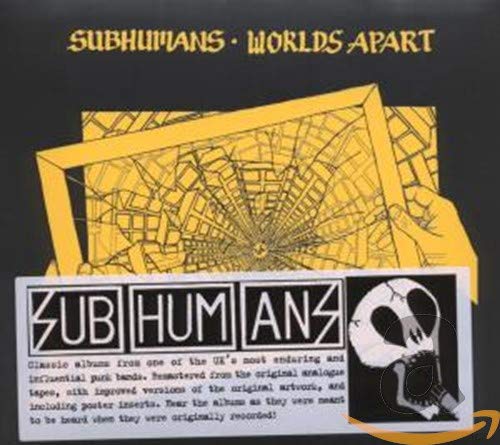 THE SUBHUMANS - WORLDS APART (CD)