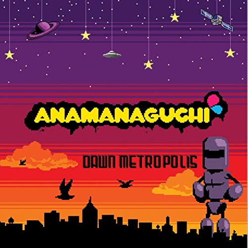 ANAMANAGUCHI - DAWN METROPOLIS (ORANGE/MAROON/PURPLE VINYL)