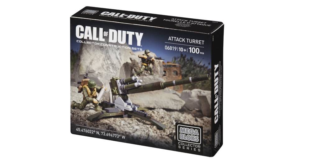 CALL OF DUTY: ATTACK TURRET #06819 - MEGA BLOKS