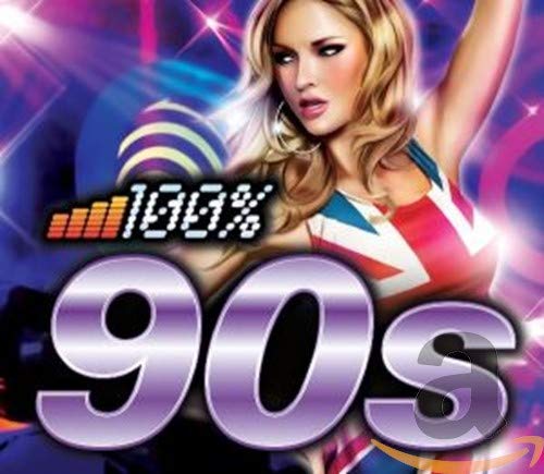 VARIOUS ARTISTS - 100% 90'S (CD)