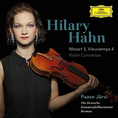 HAHN, HILARY - MOZART: VIOLIN CONCERT NO. 5/ VIEUXTEMPS VIOLIN CONCERTO NO. 4 (CD)