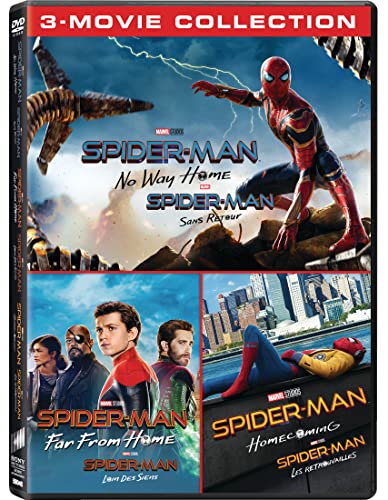 SPIDER-MAN: FAR FROM HOME / SPIDER-MAN: HOMECOMING / SPIDER-MAN: NO WAY HOME - SET (BILINGUAL)