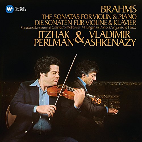 ITZHAK PERLMAN - BRAHMS: VIOLIN SONATAS NOS 1 - 3 & 4 HUNGARIAN DANCES (CD)