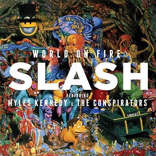 SLASH FEATURING MYLES KENNEDY & THE CONSPIRATORS - WORLD ON FIRE (CD)