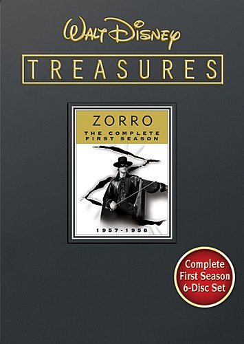 WALT DISNEY TREASURES  - DVD-ZORRO: COMPLETE FIRST SEASON (RARE)