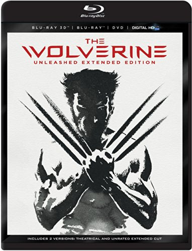 THE WOLVERINE: UNLEASHED EXTENDED EDITION (BLU-RAY 3D + BLU-RAY + DVD + DIGITAL COPY)