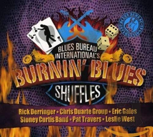 VARIOUS ARTISTS - BLUES BUREAU INTERNATIONAL'S BURNIN' BLUES SHUFFLES (CD)