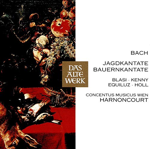 NIKOLAUS HARNONCOURT - BACH: JAGDKANTATE BWV 208/ BAUERNKANTATE BWV 212 (CD)