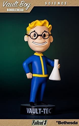 FALLOUT: VAULT BOY 101: SCIENCE - BOBBLEHEAD-5"-SERIES 3