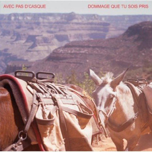 AVEC PAS D'CASQUE - DOMMAGE QUE TU SOIS PRIS (EP) (LP)