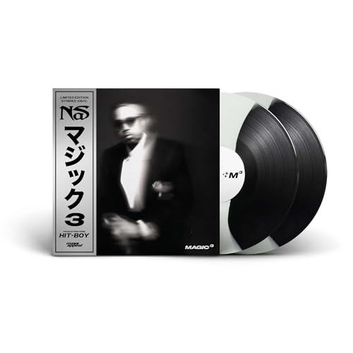 NAS - MAGIC 3 (STRIPED BLACK AND WHITE VINYL)