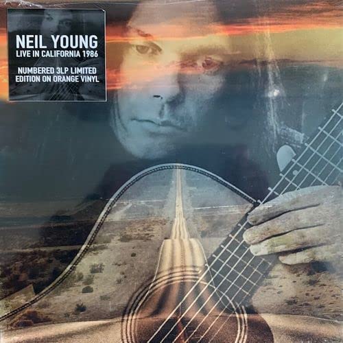 LIVE IN CALIFORNIA 1986 (ORANGE VINYL)-NEIL YOUNG