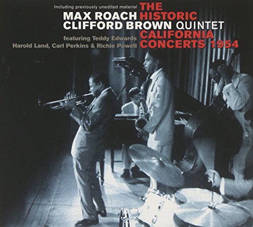 MAX ROACH - THE HISTORIC CALIFORNIA CONCERTS 1954 (CD)