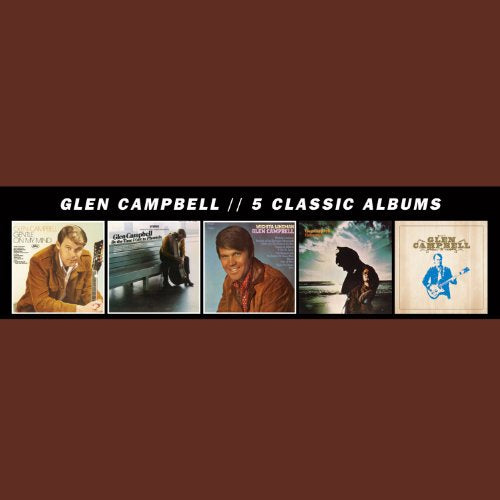 CAMPBELL, GLEN - 5 CLASSIC ALBUMS (5CD (CD)