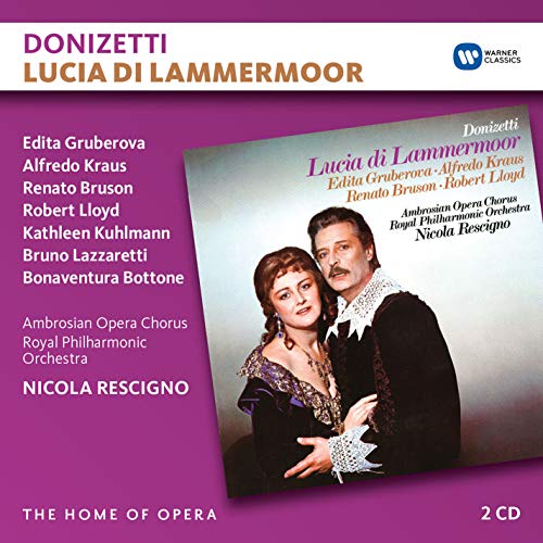 RESCIGNO / GRUBEROVA / KRAUS / BRUSON - DONIZETTI: LUCIA DI LAMMERMOOR (2CD) (CD)