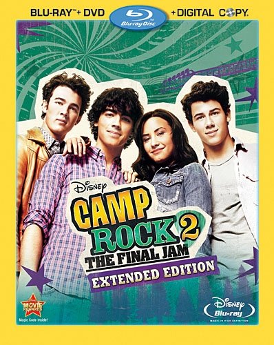 CAMP ROCK 2: THE FINAL JAM EXTENDED EDITION (3-DISC COMBO PACK) [BLU-RAY + DVD + DIGITAL COPY] (BILINGUAL)