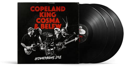 COPELAND, KING, COSMA & BELEW - GIZMODROME LIVE (VINYL)